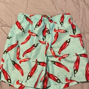 Men’s small swimsuit above knee